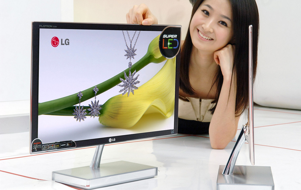 LG Led monitor 24 cale
